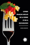 Cover of the lexicon, showing a photo of a fork with pieces of pasta and vegetables speared on the tines.