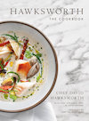 Cover of Hawksworth, showing a bowl of fish stew against a marble countertop.