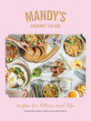 Book cover of Mandy's, showing a picture of a variety of salads against a pink background.