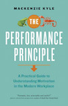 Cover of The Performance Principle. It shows the book title framed by pictures of a frog and a scorpion.